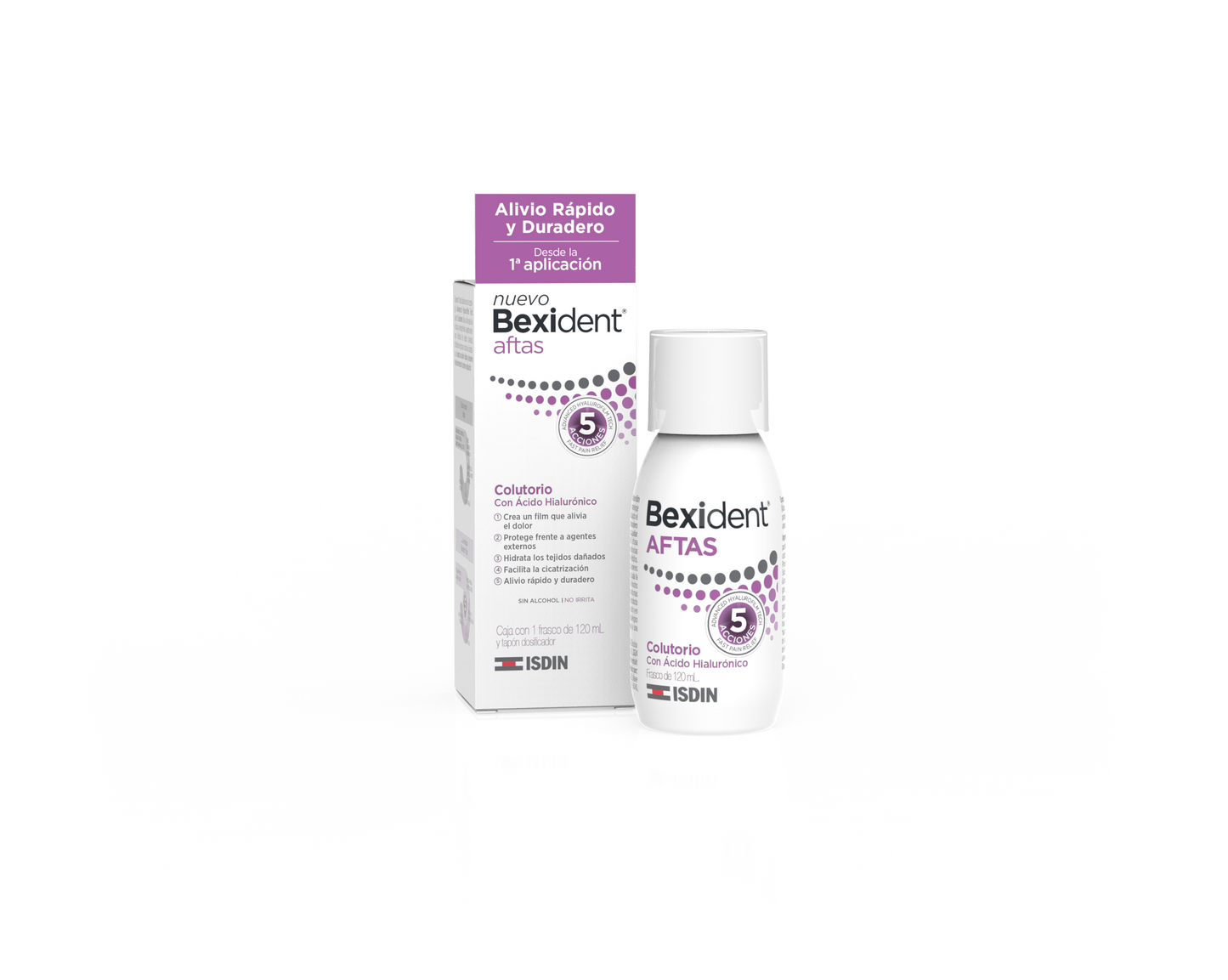 BEXIDENT AFTAS COLUTORIO 120ML (1763)